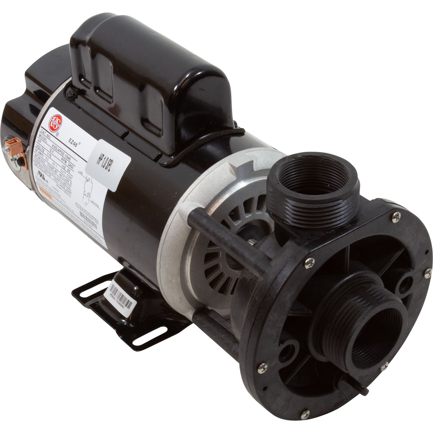 Pump, WW E-Series, 1.0SPL, 115v, 1-Spd, 48fr, 1-1/2", OEM