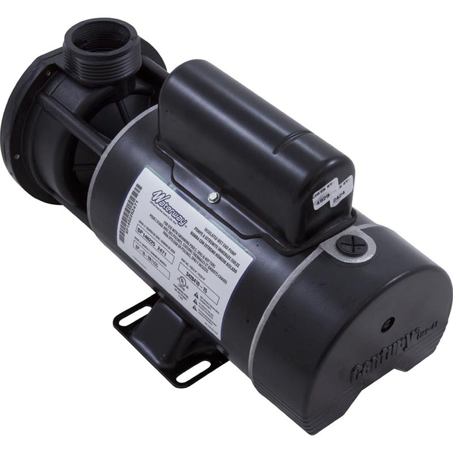 Pump, WW E-Series, 1.0hp, 115v, 2-Speed, 48fr, 1-1/2", OEM