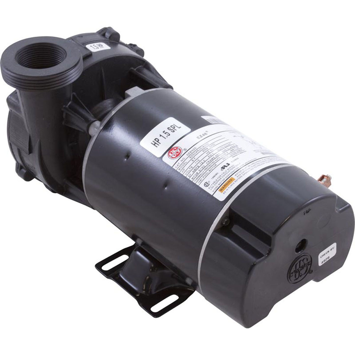 Pump, WW Hi-Flo, 1.5SPL, 115v, 1-Spd, 48fr, 2", OEM