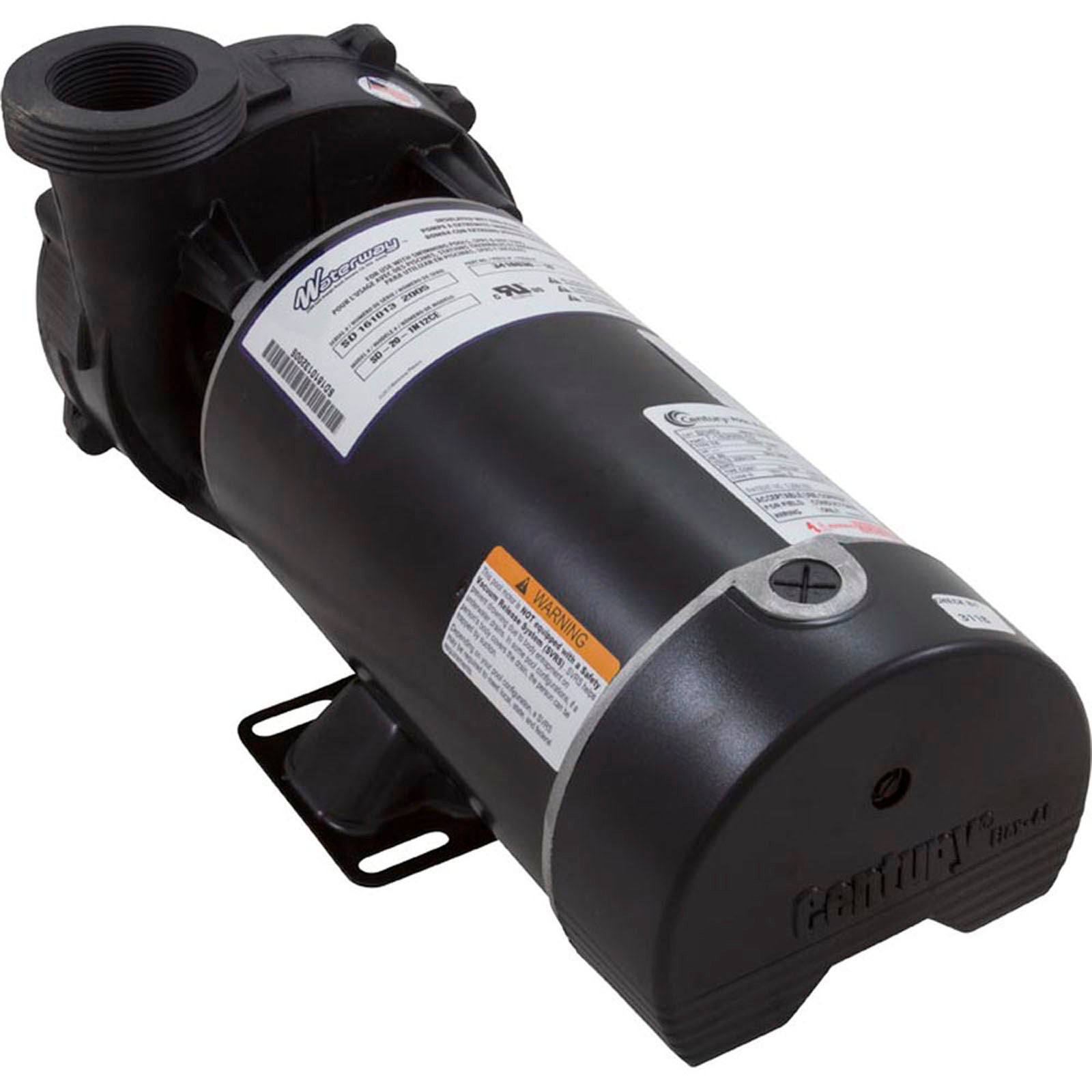 Pump, WW Hi-Flo, 2.0hp, 115v/230v, 1-Speed, 48fr, 2", OEM