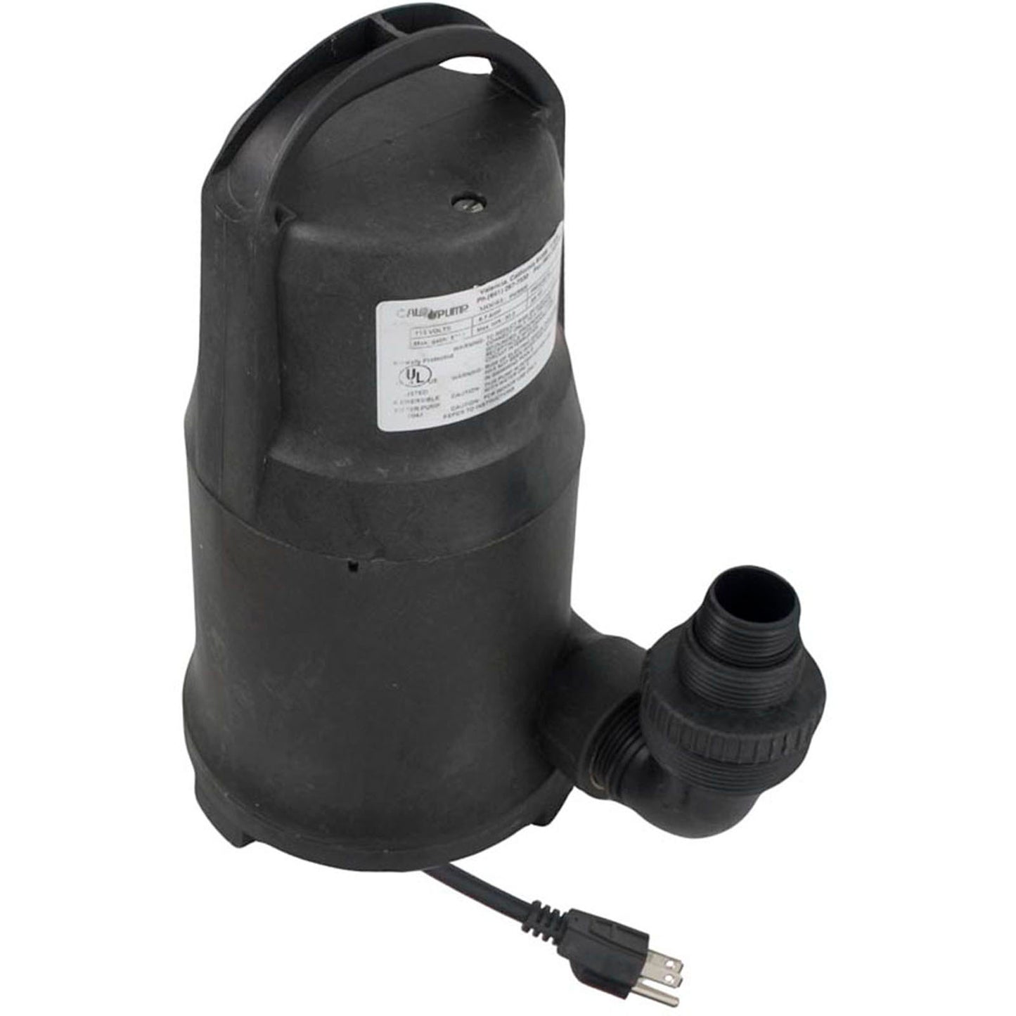 Pump, Submersible, Cal Pump PW5000, 115v, 20ft Cord, OEM