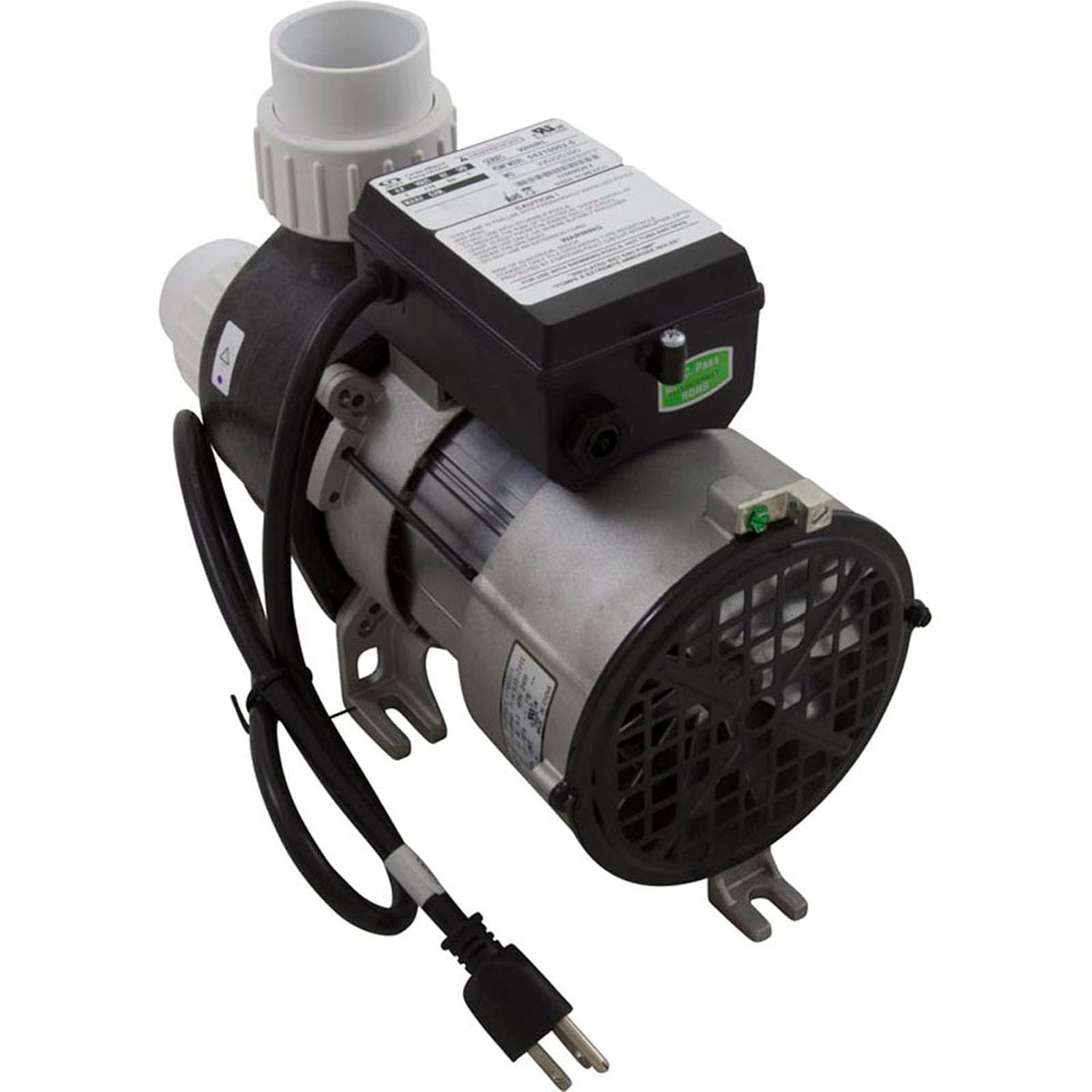 Pump, Bath, Gecko AquaFlo Whirlmaster, 1.0hp, 115v, 1-Spd, OEM, AS