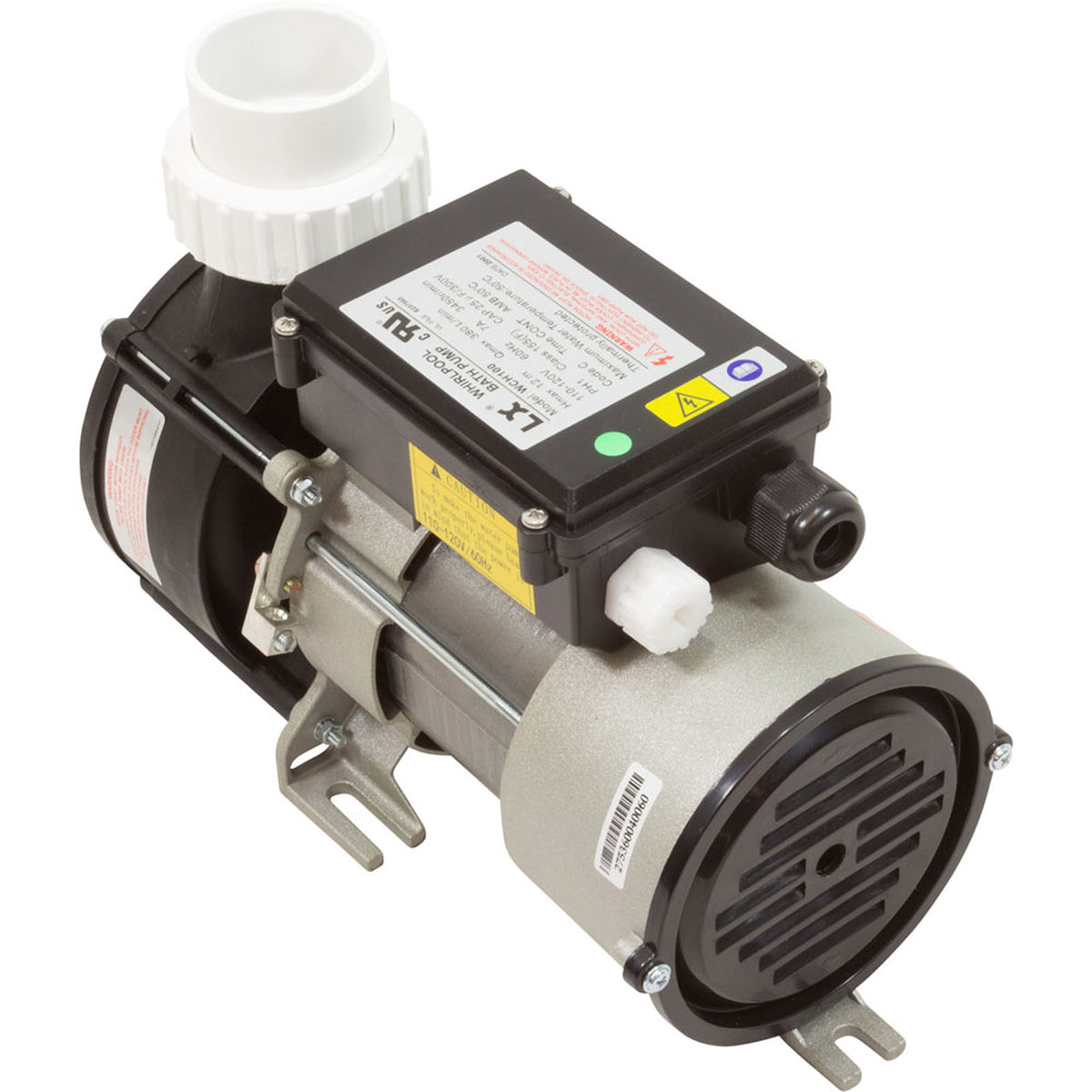 Pump, Bath, LX WCH, 7.0A, 115v, 1.5", w/Air Switch