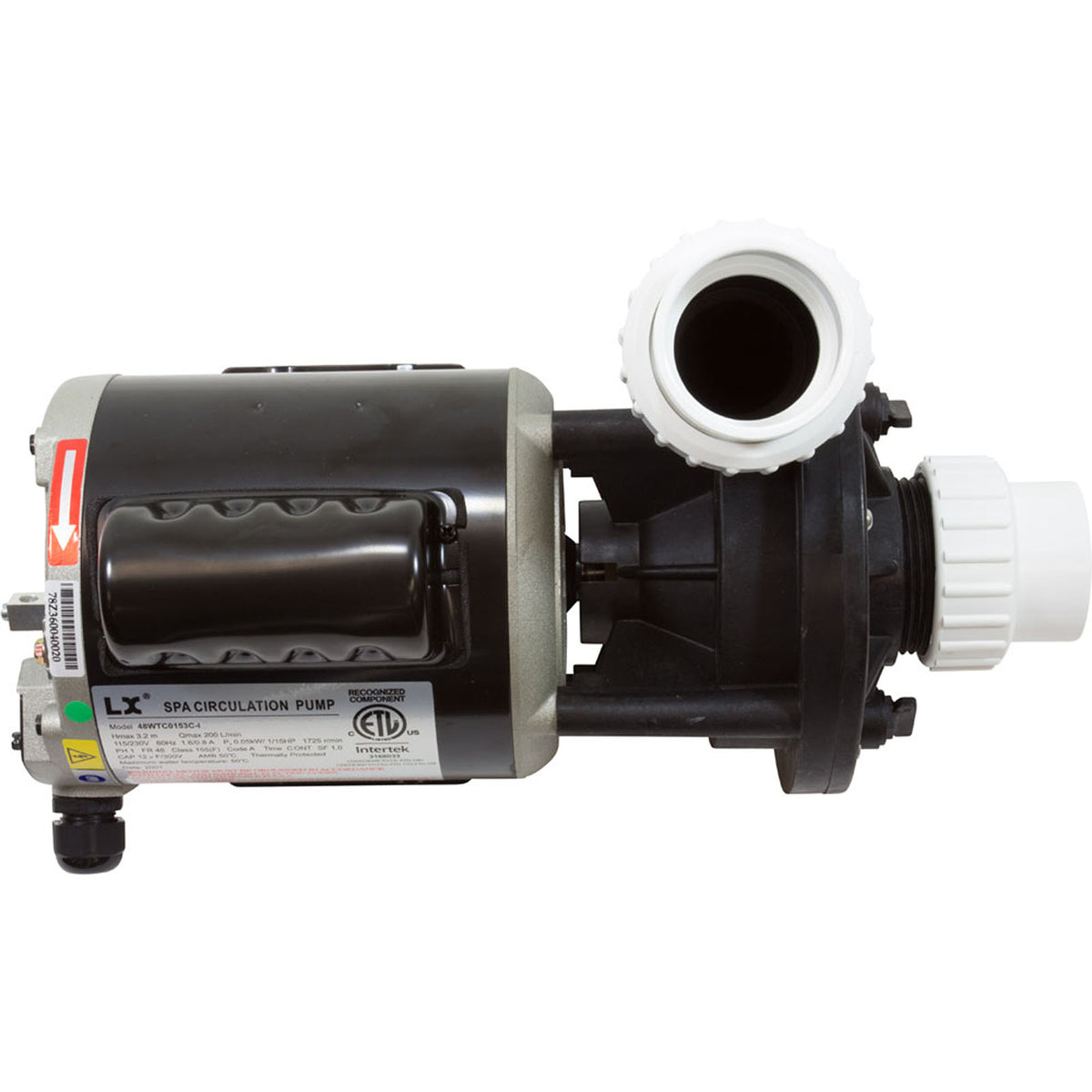 Pump, Circ, LX WTC, 1/15hp, 115v/230v, 48Fr, 1.5"