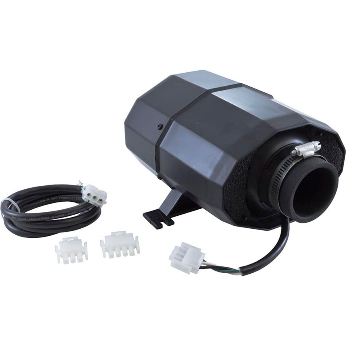 Blower, HydroQuip Silent Aire, 1.5hp, 115v, 5.8A, 3 or 4 pin AMP