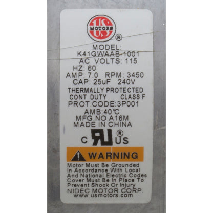 Pump, Bath, Jacuzzi J-Pump, 115v, 1-1/2"mjt, 7.5A, w/AS OEM