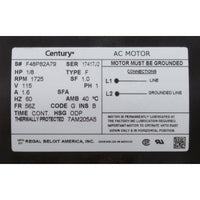 Pump, Circ, Gecko AquaFlo CMHP, 1/15hp Century, 115v, 1-1/2"