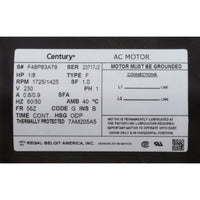 Pump, Circ, Gecko AquaFlo CMHP, 1/15hp Century, 230v, 1-1/2"