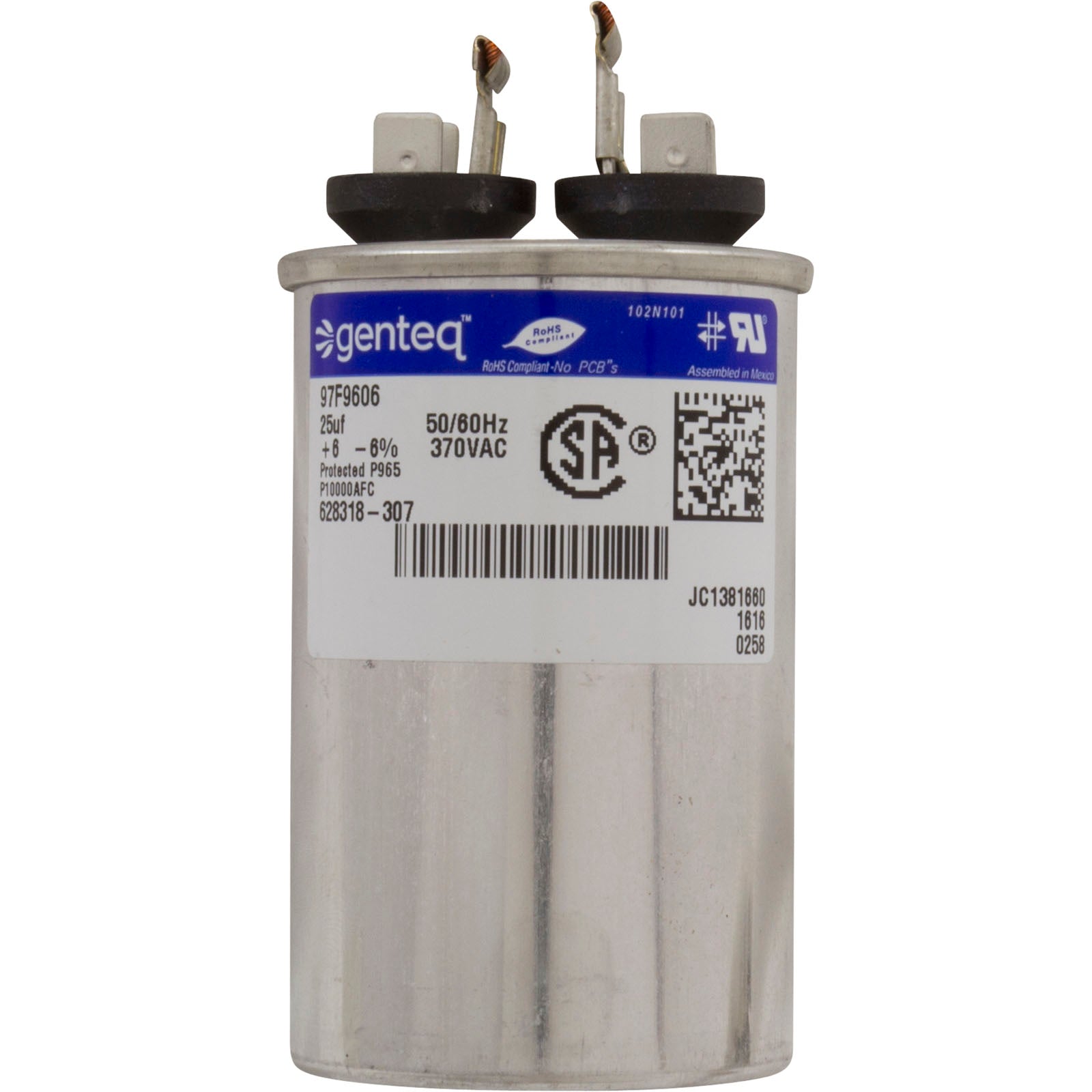 Pump, Aqua Flo XP2, 1.5hp Century, 115v, 2-Speed, 48fr, 2", Kit