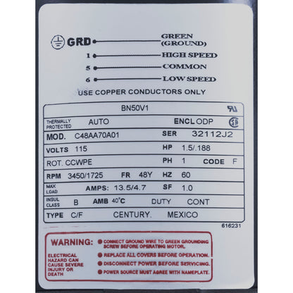 Pump, Aqua Flo XP2e, 1.5hp, 115v, 2-Spd, 48fr, 2", Kit