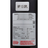 Pump, Aqua Flo XP2e, 1.5hp Century, 230v, 2-Speed, 48fr, 2"