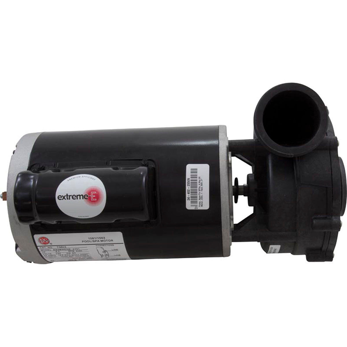 Pump, Aqua Flo XP2e, 4.0hp US Motor, 230v, 1-Speed, 56fr, 2"