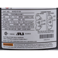 Pump, Aqua Flo FMCP, 1.5ohp/2.0thp , 230v, 2-Spd, 48fr, 1-1/2", OEM