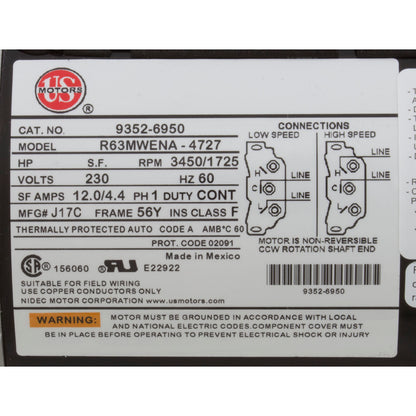 Pump, Aqua Flo XP2e, 3.0ohp/4.0thp, 230v, 2-Speed, 56fr, 2", OEM