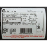 Pump, Gecko XP2E, 3.0thp, 230v, 2-Spd, 56fr, 2.5" Intake, 2"Dis, OEM