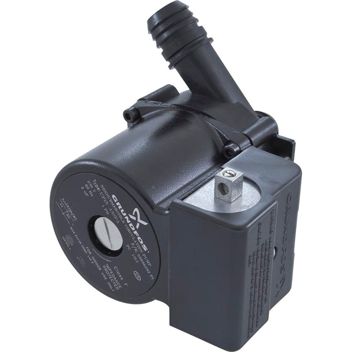 Pump, Circ, Grundfos, 230v, 1" Barb, 12-18 GPM, New Version, OEM