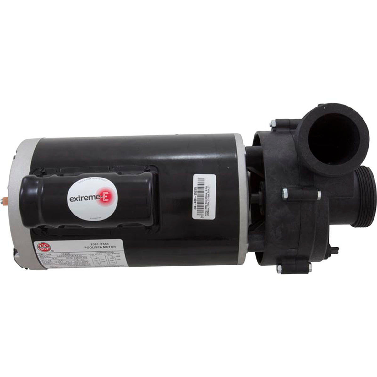 Pump, BWG Vico Ultimax, 4.0hp USMotor, 230v, 2-Spd, 56fr, 2"