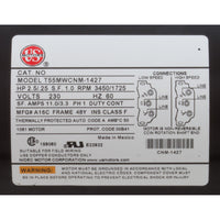 Pump, BWG, 2Spd, 2.5hp, 230v, 60Hz