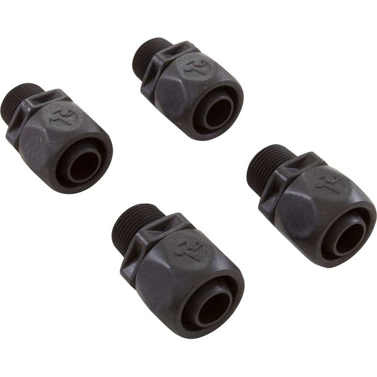 Soft Quick Connect Fittings, Zodiac Pol Booster Pumps, 4Pk