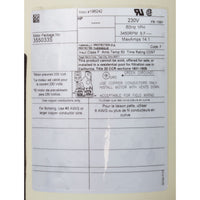 Motor, Pentair WF/WFXF, 3.0hp, 230v, 1-Spd, 56Y SQFL, Standard E