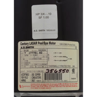 Motor, Pentair, 0.75hp, 115v, 2-Spd, 48 Frame, w/ Switch