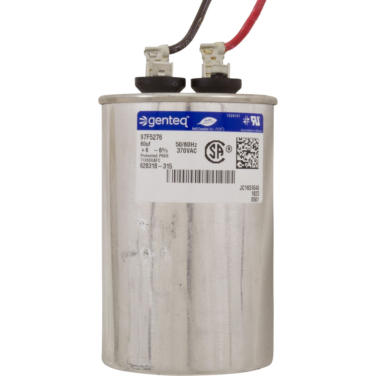 Motor Pentair, 5,0 hp, 230 V, 1 velocidad, 56 Yfr, SQFL