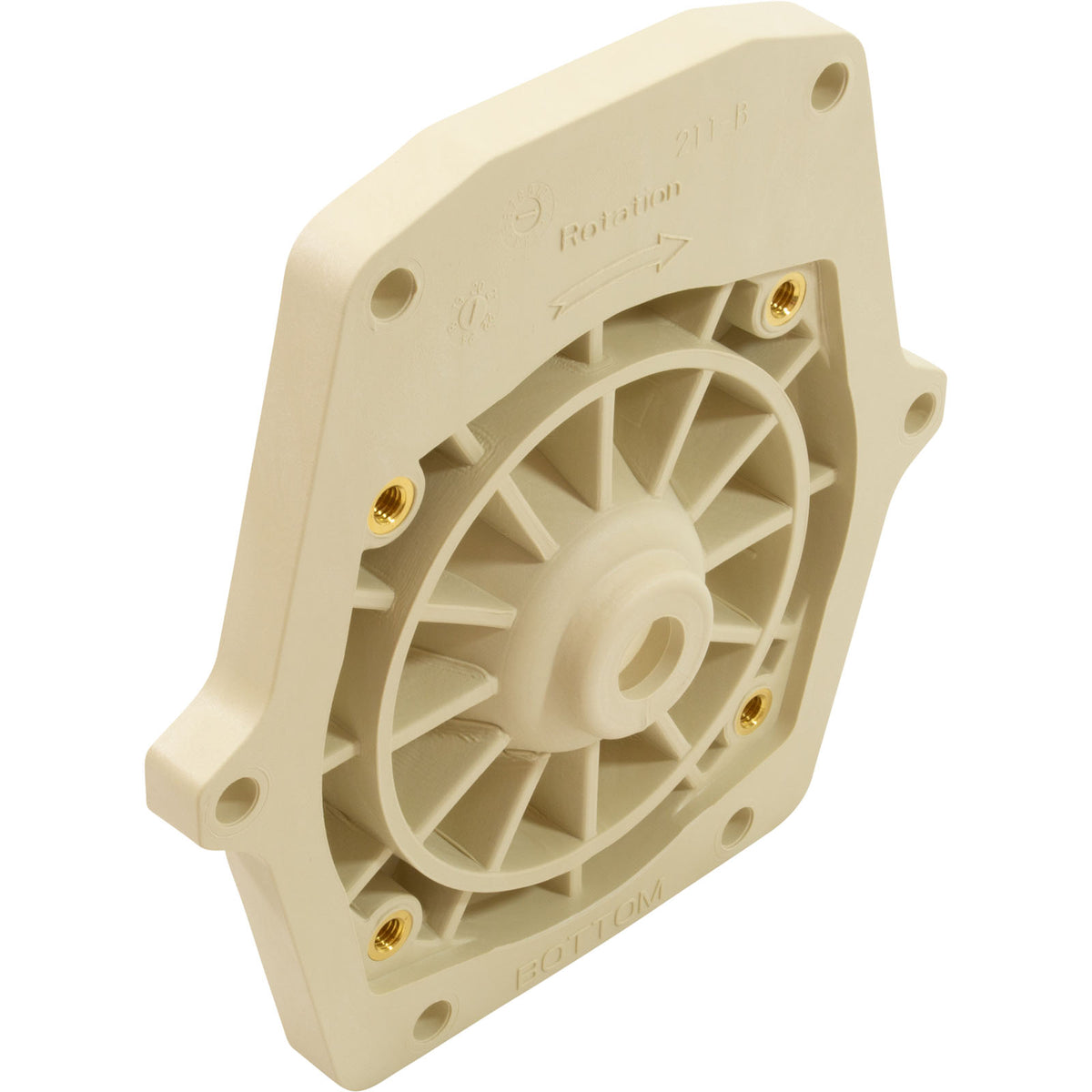 Seal Plate, Pentair Purex IntelliFlo VS, Almond, 6/94-present