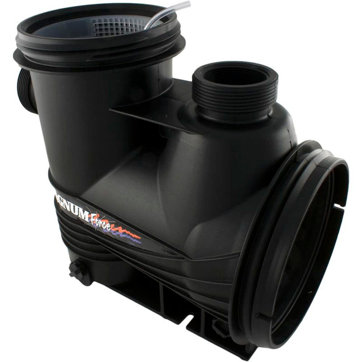 Trap/Pump Body, Jacuzzi Magnum Force, with Plugs, 02/03+