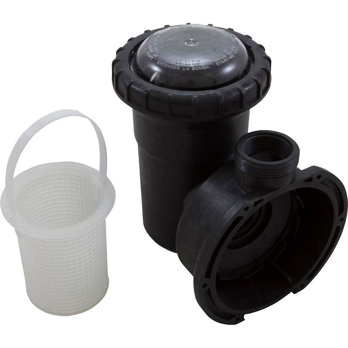 Trap/Pump Body Jacuzzi L Series, w/ Plug
