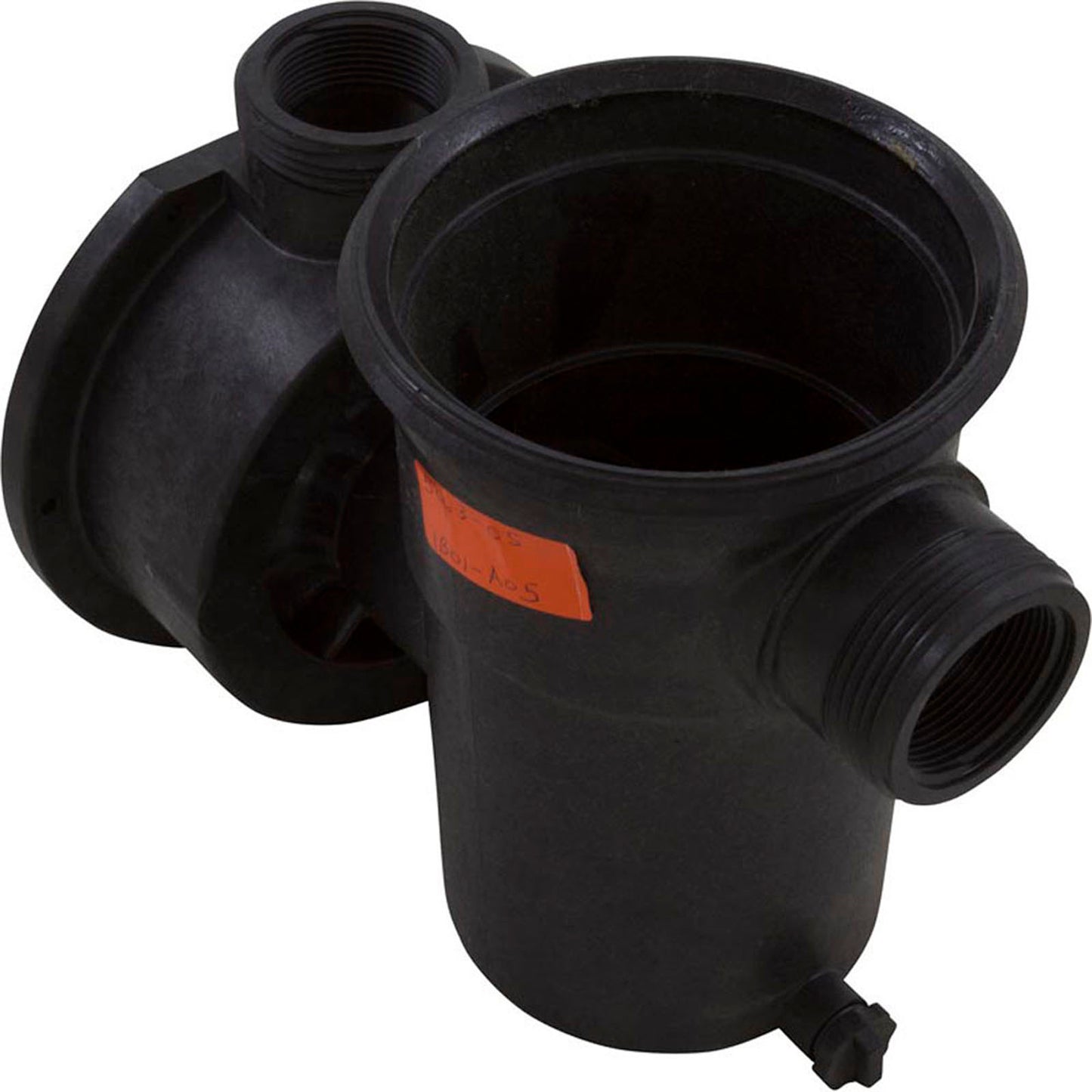 Trap/Pump Body, Jacuzzi LR, w/ Plug