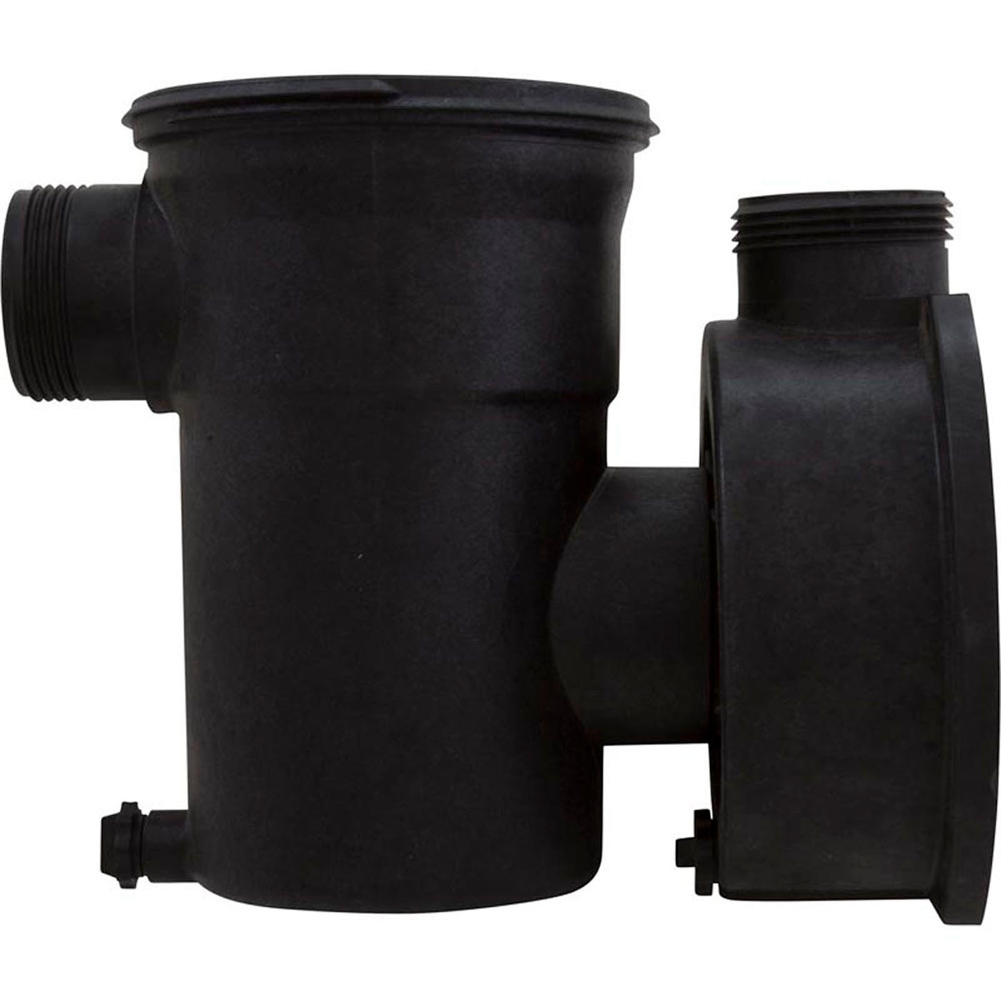 Trap/Pump Body, Jacuzzi LR, w/ Plug