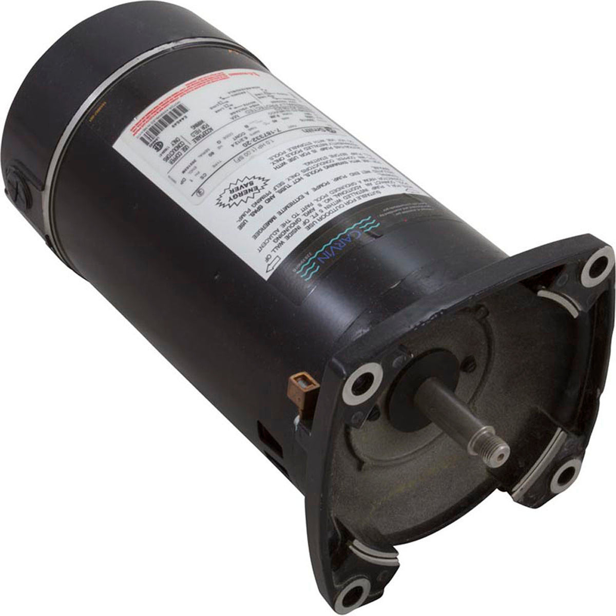Motor, Jacuzzi Cygnet, 1.0hp, 115/230v, 1-Speed, 12.4A/6.2A