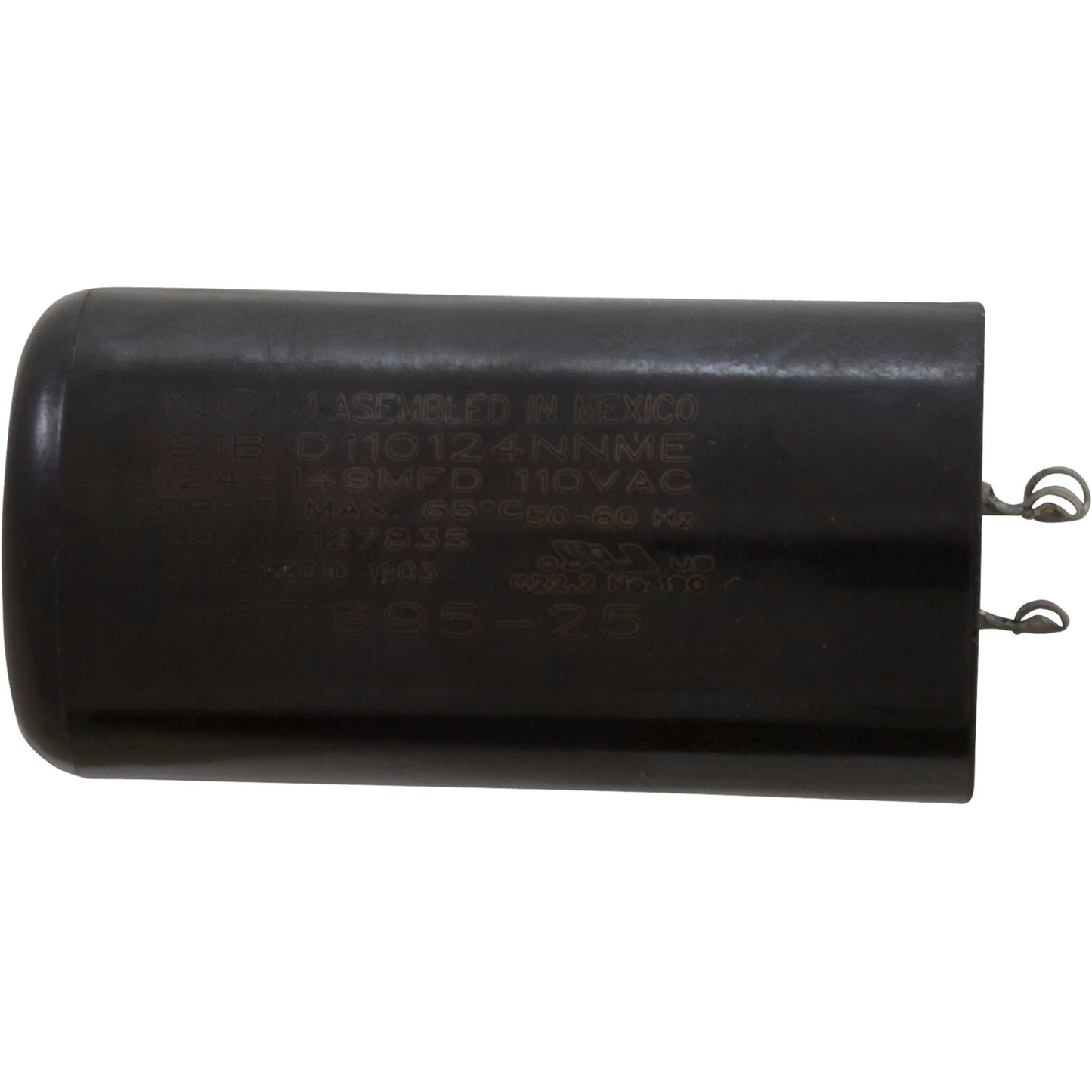 Motor, Jacuzzi Cygnet, 1.0hp, 115/230v, 1-Speed, 12.4A/6.2A