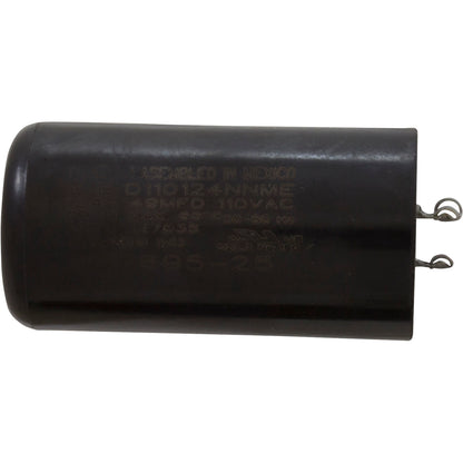 Motor, Jacuzzi Cygnet, 1.0hp, 115/230v, 1-Speed, 12.4A/6.2A