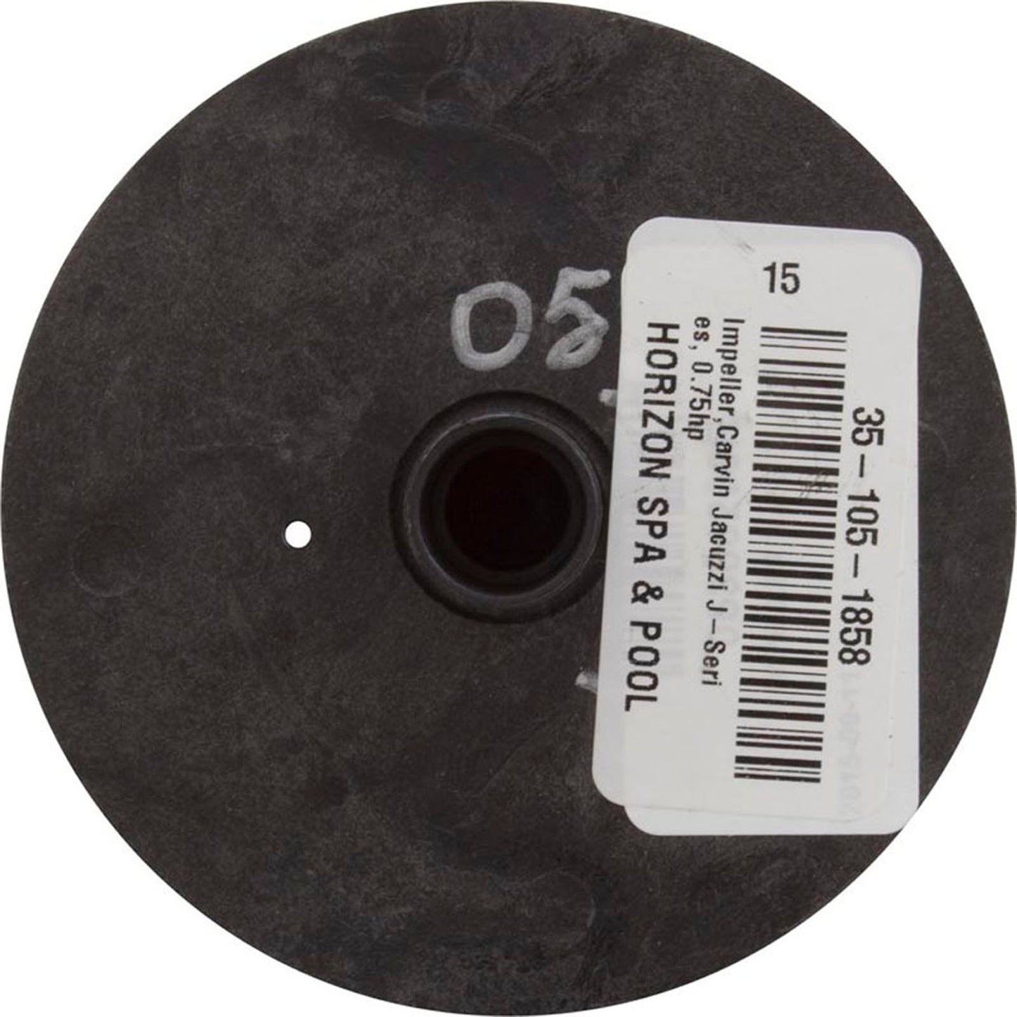 Impeller, Carvin Jacuzzi J-Series, 0.75 Horsepower