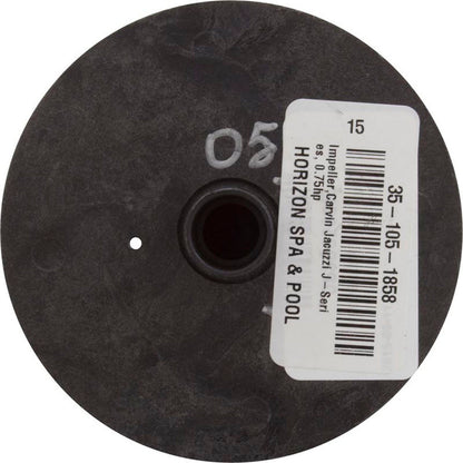 Impeller, Carvin Jacuzzi J-Series, 0.75 Horsepower
