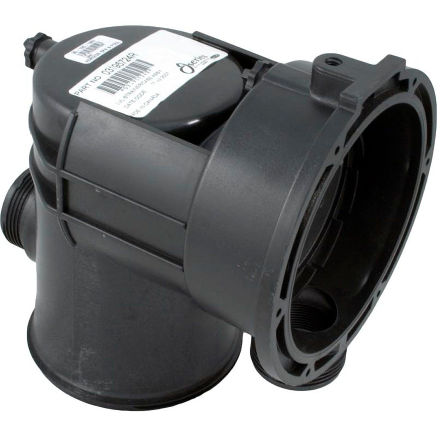 Trap/Pump Body, Jacuzzi LR