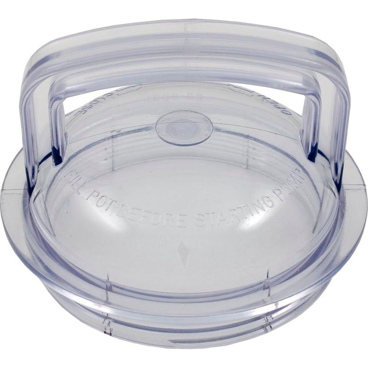 Trap Lid, Pentair PacFab Challenger/Pinnacle/Waterfall, Clear
