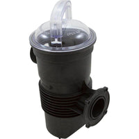 Trap Assembly, PentairChallenger High Pressure-3F, Blk, w/ss Basket