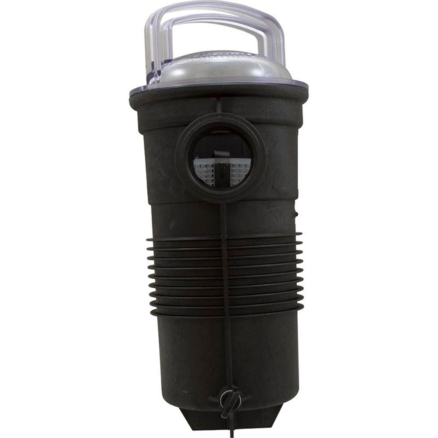 Trap Assembly, PentairChallenger High Pressure-3F, Blk, w/ss Basket