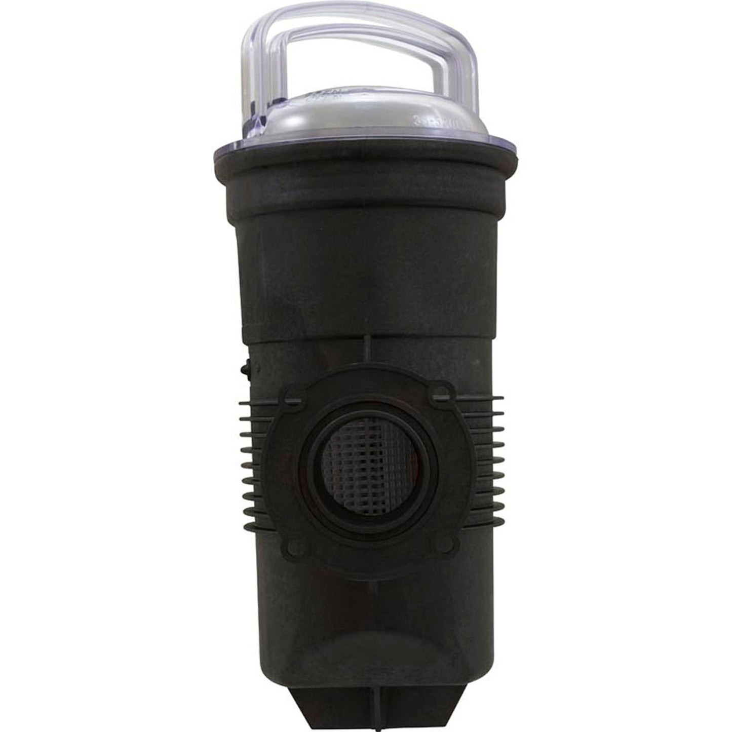 Trap Assembly, PentairChallenger High Pressure-3F, Blk, w/ss Basket