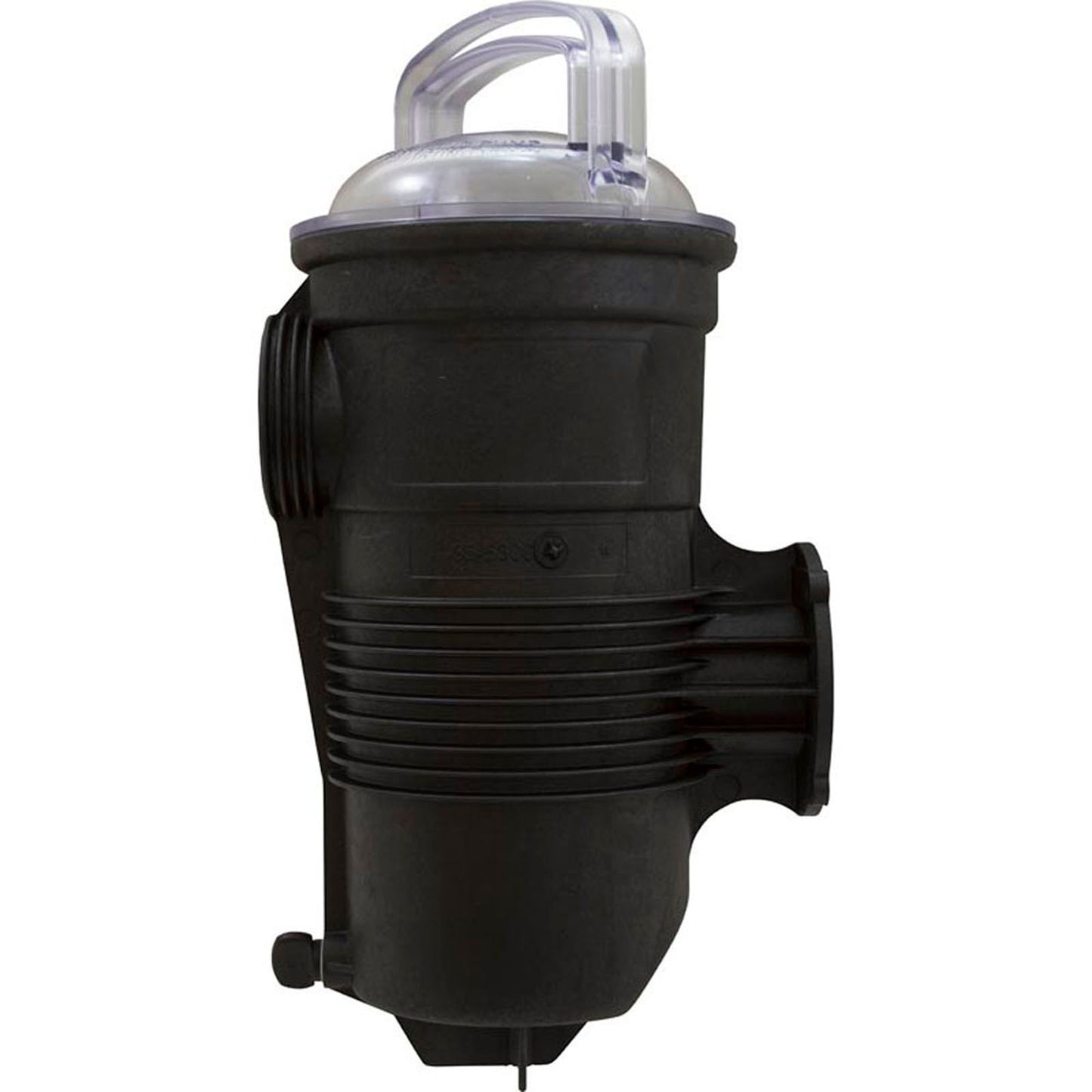 Trap Assembly, PentairChallenger High Pressure-3F, Blk, w/ss Basket