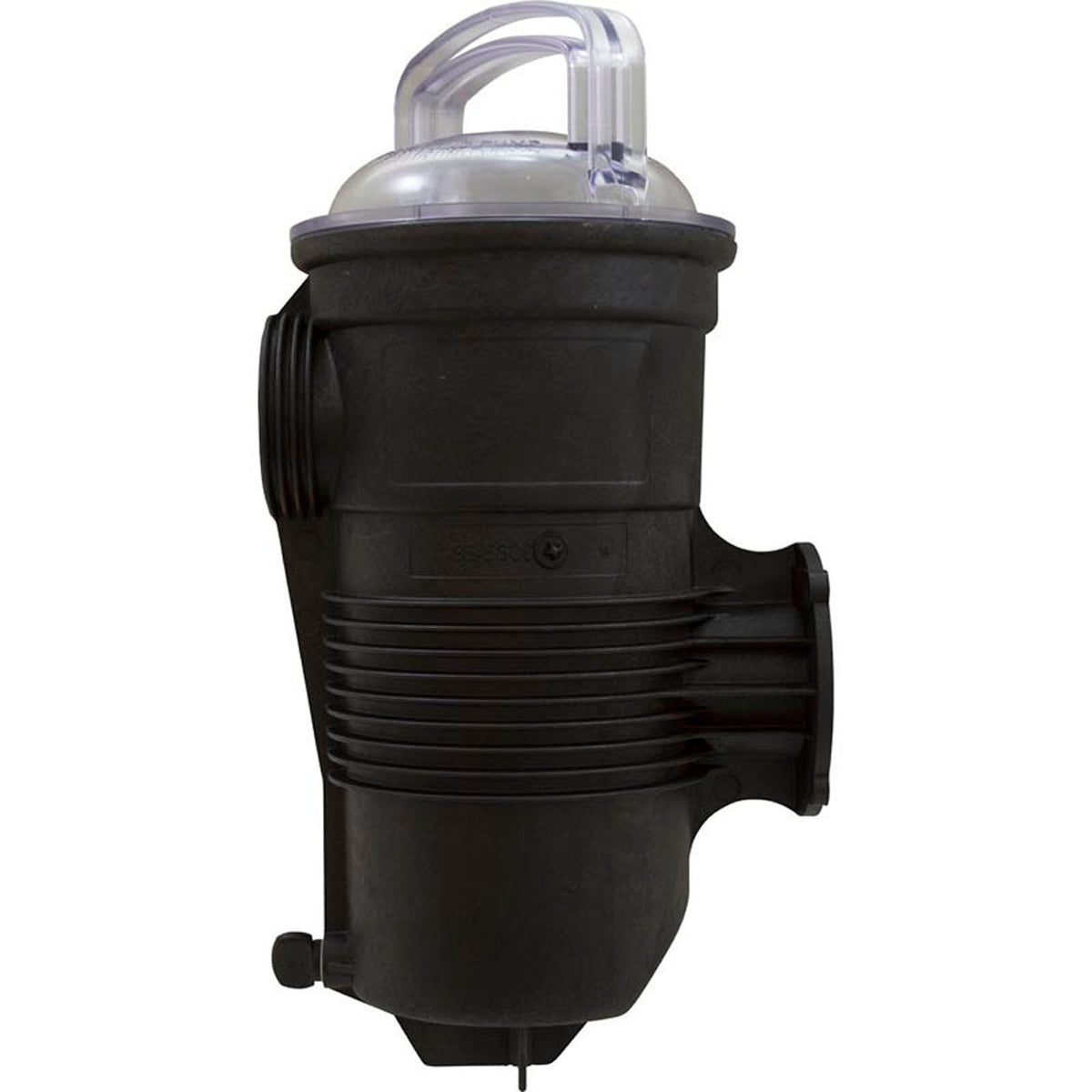 Trap Assembly, PentairChallenger High Pressure-3F, Blk, w/ss Basket