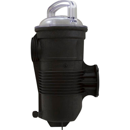 Trap Assembly, PentairChallenger High Pressure-3F, Blk, w/ss Basket