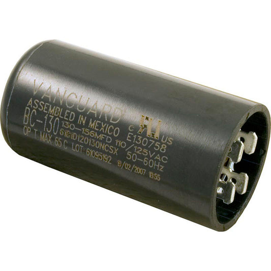 Start Capacitor, 130-156 MFD, 115v, 1-7/16" x 2-3/4"