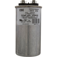 Run Capacitor, 55 MFD, 370v