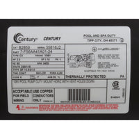 Motor, Century, 2hp, 115/230v, 1-Spd, 56Fr, Up Rate