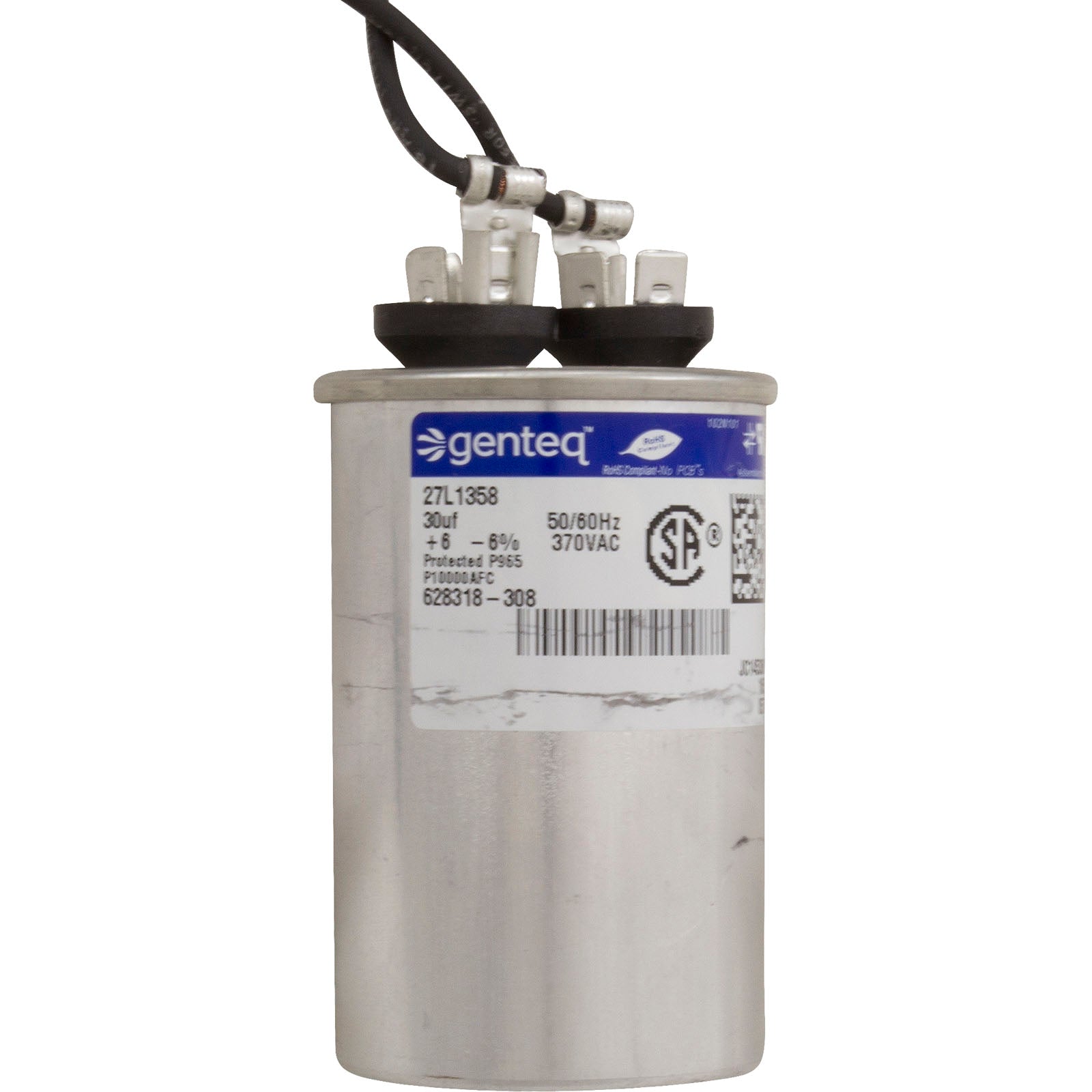 Motor, Century, 2hp, 115/230v, 1-Spd, 56Fr, Up Rate