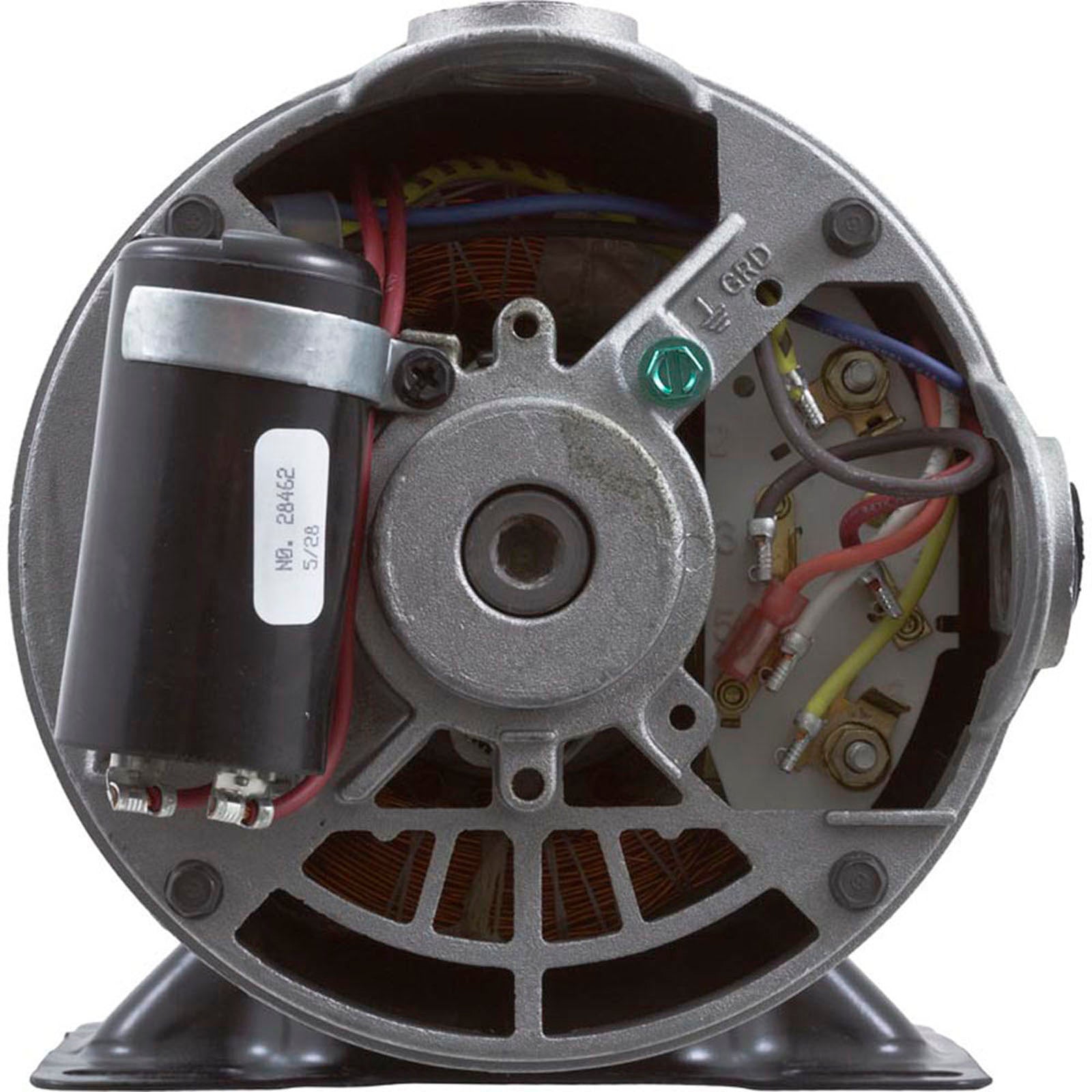 Motor, Century, 2.0 Horsepower, 115v/230v, 1 Speed, 48 Frame