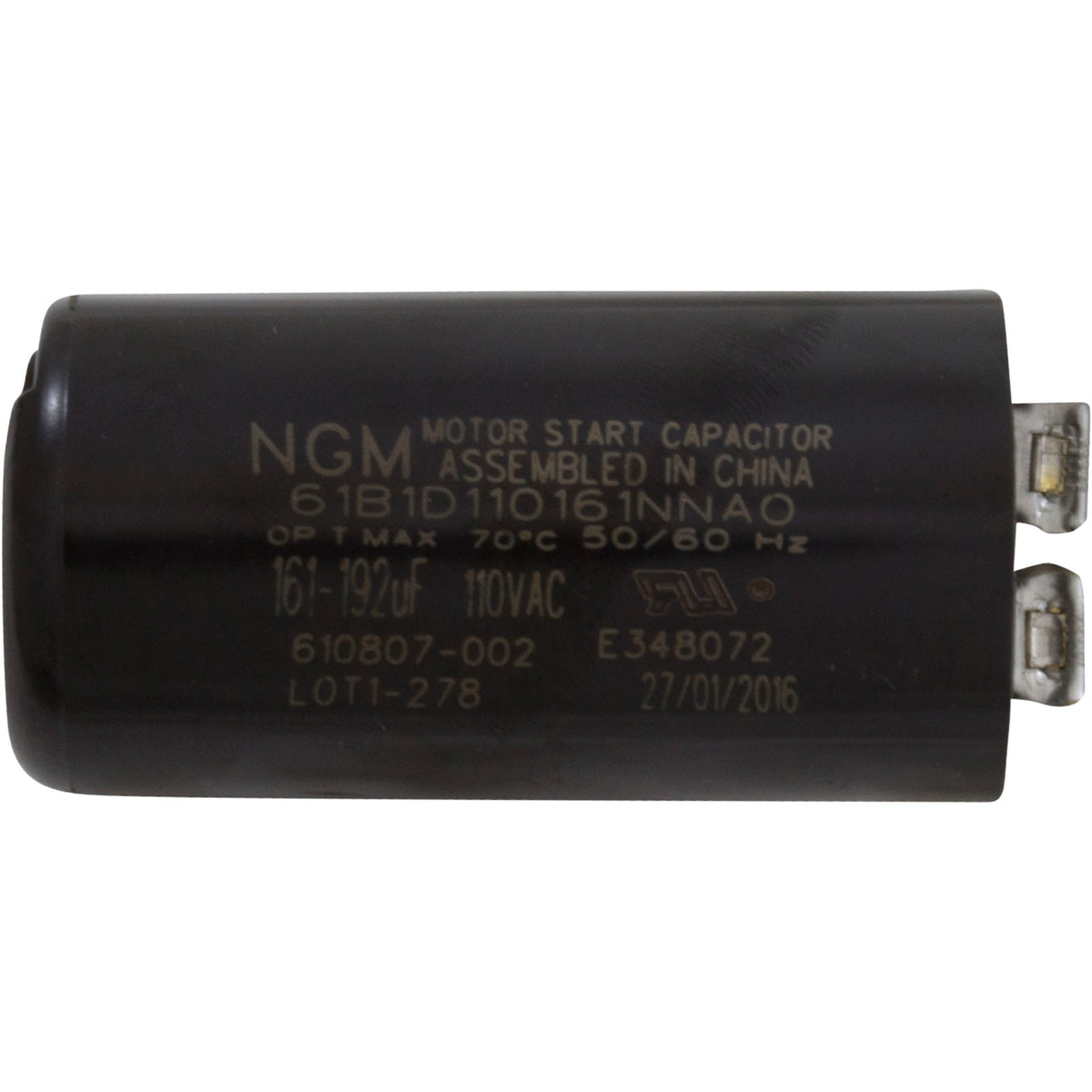 Motor, Century, 1.0hp, 115v/230v, 1-Speed, 48Y Frame